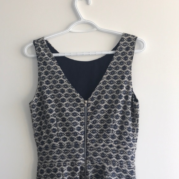 Patterned A-Line Dress - Picture 2 of 2